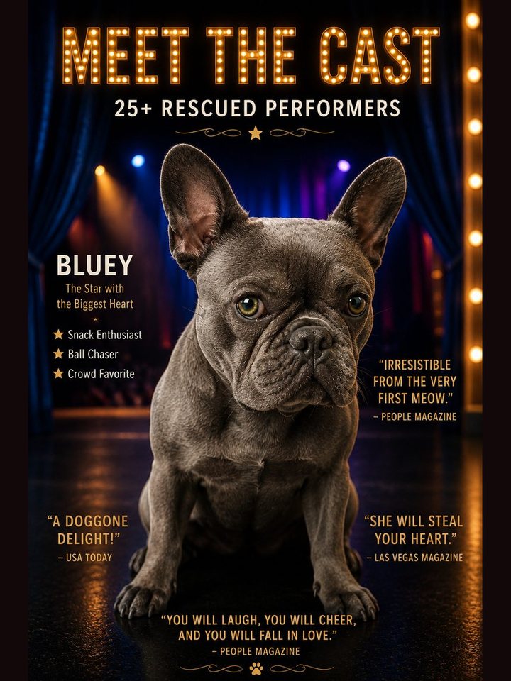 Bluey the French bulldog