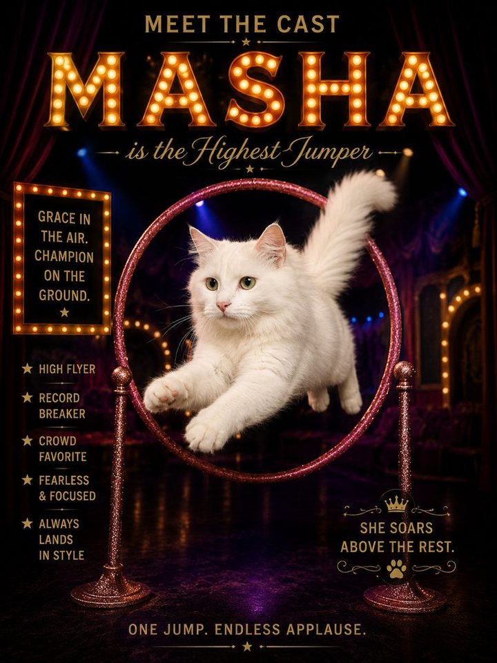 Masha the highest jumper