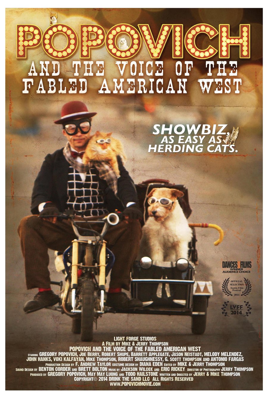 Popovich and the Voice of the Fabled American West — movie poster